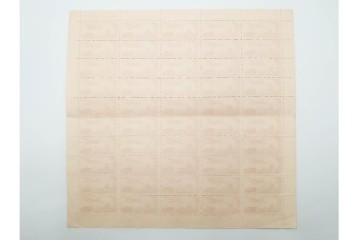 1951年　未使用　中華人民郵政航空郵票(1000圓・3000圓/各50枚×2シート)　天壇図航空切手のシート4枚セット　(R-087089)