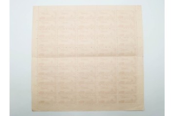 1951年　未使用　中華人民郵政航空郵票(1000圓・3000圓/各50枚×2シート)　天壇図航空切手のシート4枚セット　(R-087089)