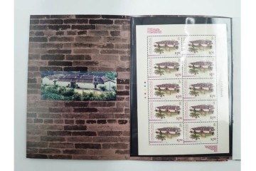 1995年　未使用　香港郊区伝統建築物を題材にした記念切手帳13点セット　(R-087091)