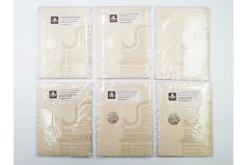 1995年　未使用　香港郊区伝統建築物を題材にした記念切手帳13点セット　(R-087091)