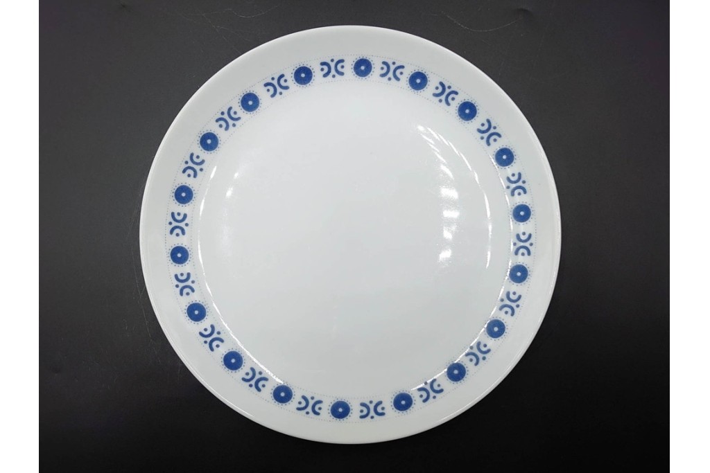 スウェーデンヴィンテージ　Karlskrona(カールスクローナ)　Upsala Ekeby(ウプサラエクビー)　プレート・カップ&ソーサー5客セット　(R-087095)