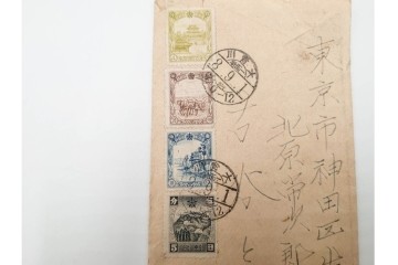 戦前　一部櫛型印あり　中国(満州・北京・上海)・韓国・香港等の軍事郵便　エンタイア50点セット　(R-087098)