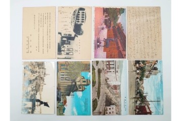 戦前　一部櫛型印あり　中国(満州・北京・上海)・韓国・香港等の軍事郵便　エンタイア50点セット　(R-087098)