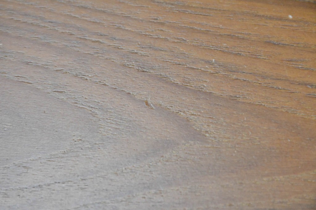 デンマークヴィンテージ　背面まで美しいチーク材のパートナーデスク　(R-087101)