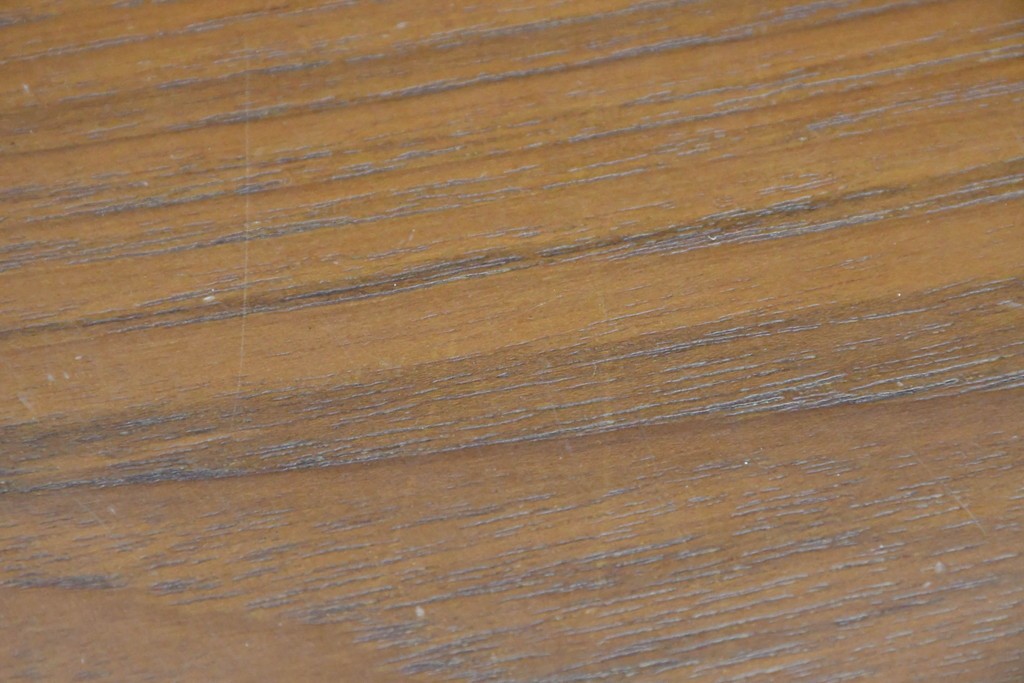 デンマークヴィンテージ　背面まで美しいチーク材のパートナーデスク　(R-087101)