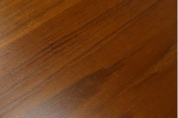 デンマークヴィンテージ　1960年から1970年頃　背面まで美しいチーク材のパートナーデスク　(R-087101)