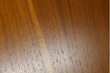 デンマークヴィンテージ　1960年から1970年頃　背面まで美しいチーク材のパートナーデスク　(R-087101)