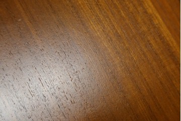 デンマークヴィンテージ　1960年から1970年頃　背面まで美しいチーク材のパートナーデスク　(R-087101)