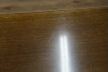 中古　カリモク家具(karimoku)　希少な廃番品!　大小8杯の引き出しを備えた両袖デスク　(R-087102)