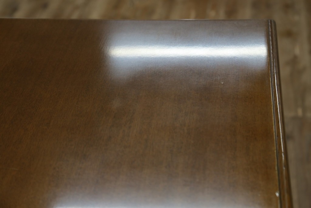 中古　カリモク家具(karimoku)　希少な廃番品!　大小8杯の引き出しを備えた両袖デスク　(R-087102)