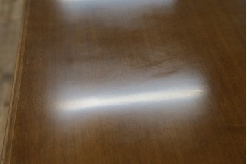 中古　カリモク家具(karimoku)　希少な廃番品!　大小8杯の引き出しを備えた両袖デスク　(R-087102)
