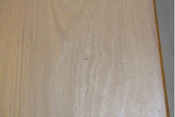 デンマークヴィンテージ　Soborg Mobelfabrik(ソボー・モベルファブリク)　Borge Mogensen(ボーエ・モーエンセン)デザイン　チーク材×オーク材の収納付きエクステンションテーブル　(R-087107)