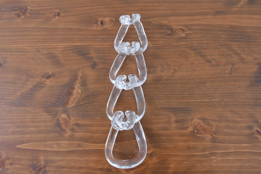 イタリア製　ルミナベッラ取り扱い　VISTOSI(ヴィストージ)　Mini Giogali(ミニ・ジョガーリ)　シャンデリアのガラスパーツ5点　(R-087109)