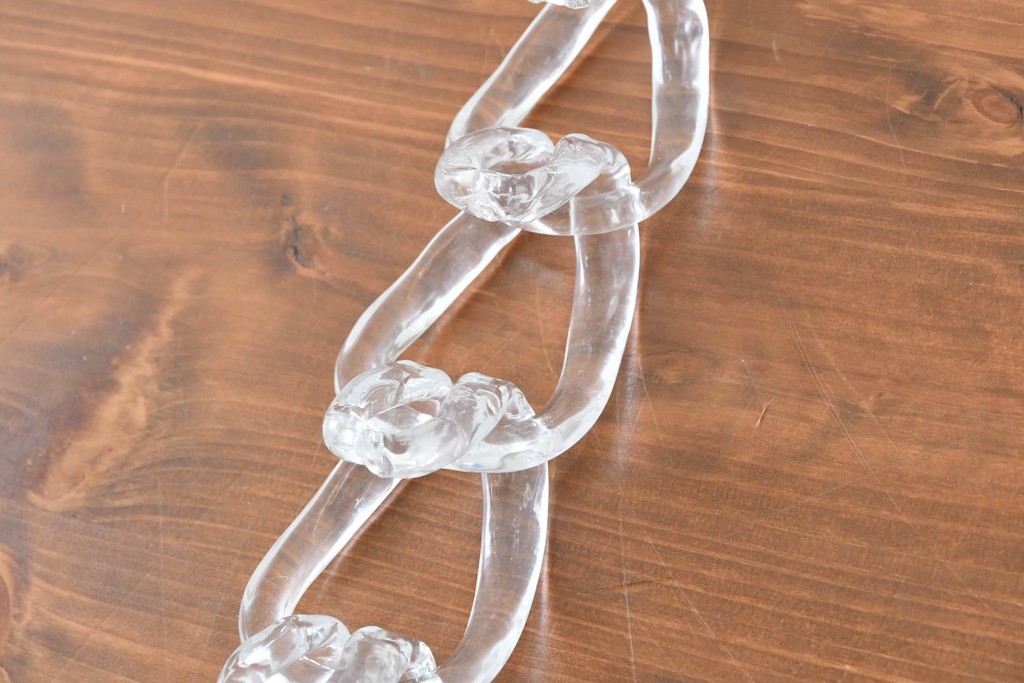 イタリア製　ルミナベッラ取り扱い　VISTOSI(ヴィストージ)　Mini Giogali(ミニ・ジョガーリ)　シャンデリアのガラスパーツ5点　(R-087109)