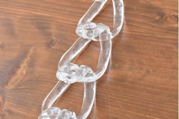 イタリア製　ルミナベッラ取り扱い　VISTOSI(ヴィストージ)　Mini Giogali(ミニ・ジョガーリ)　シャンデリアのガラスパーツ5点　(R-087109)