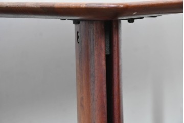 中古　カリモク家具(karimoku)　希少モデル　最上位シリーズ「ビベンテ」　花梨(カリン)材　品のある落ち着いた印象ダイニングテーブル　現行定価約42万円　(R-087111)