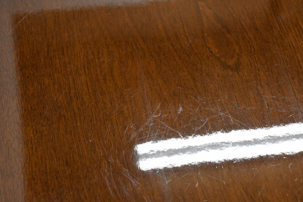 新古　未使用展示品　モリシゲ(MORISHIGE/森繁)　フローラ　優美な曲線が際立つダイニングテーブル　(R-087112)