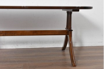 新古　未使用展示品　モリシゲ(MORISHIGE/森繁)　フローラ　優美な曲線が際立つダイニングテーブル　(R-087112)