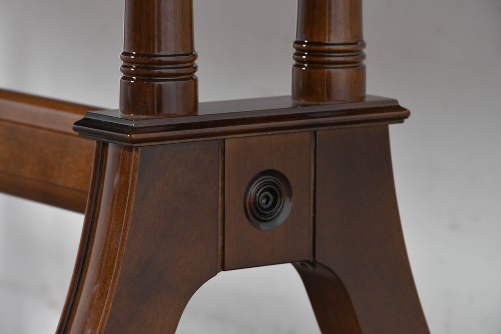 新古　未使用展示品　モリシゲ(MORISHIGE/森繁)　フローラ　優美な曲線が際立つダイニングテーブル　(R-087112)