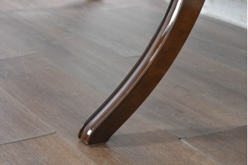 新古　未使用展示品　モリシゲ(MORISHIGE/森繁)　フローラ　優美な曲線が際立つダイニングテーブル　(R-087112)