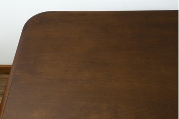 新古　未使用展示品　モリシゲ(MORISHIGE/森繁)　フローラ　優美な曲線が際立つダイニングテーブル　(R-087112)