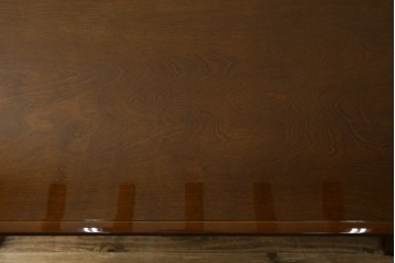 新古　未使用展示品　モリシゲ(MORISHIGE/森繁)　フローラ　優美な曲線が際立つダイニングテーブル　(R-087112)