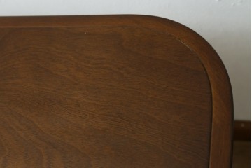 新古　未使用展示品　モリシゲ(MORISHIGE/森繁)　フローラ　優美な曲線が際立つダイニングテーブル　(R-087112)