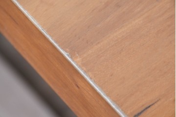 中古　BoConcept(ボーコンセプト)　希少な廃番品　チェリー材　直線美と素材感を楽しめるダイニングテーブル　(R-087114)