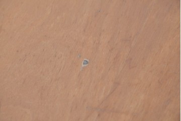 中古　BoConcept(ボーコンセプト)　希少な廃番品　チェリー材　直線美と素材感を楽しめるダイニングテーブル　(R-087114)