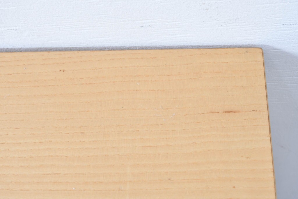 中古　アクタス取り扱い　porada(ポラダ)　KEVIN(ケビン)　アッシュ材　ナチュラルモダンなダイニングテーブル　定価約43万円　(R-087115)