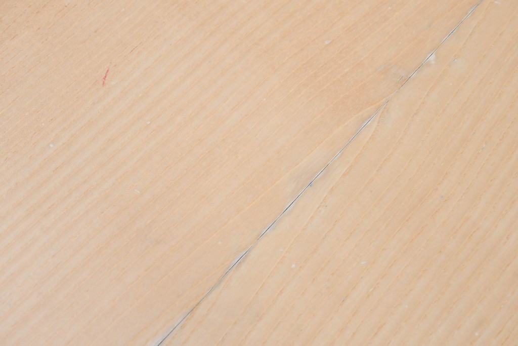 中古　アクタス取り扱い　porada(ポラダ)　KEVIN(ケビン)　アッシュ材　ナチュラルモダンなダイニングテーブル　定価約43万円　(R-087115)