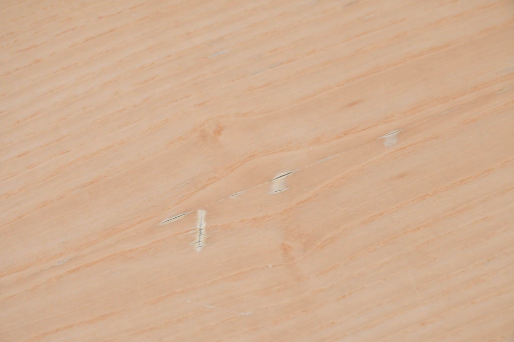 中古　アクタス取り扱い　porada(ポラダ)　KEVIN(ケビン)　アッシュ材　ナチュラルモダンなダイニングテーブル　定価約43万円　(R-087115)