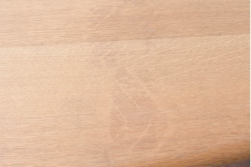 中古　飛騨産業　オーク材　豆型の天板が可愛らしいダイニングテーブル　定価約27万円　(R-087117)