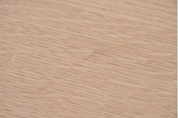 中古　飛騨産業　オーク材　豆型の天板が可愛らしいダイニングテーブル　定価約27万円　(R-087117)