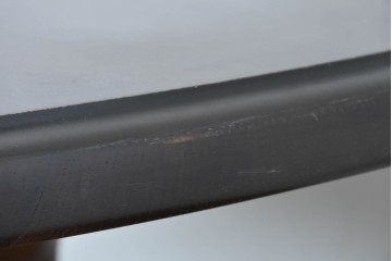  中古　飛騨産業　キツツキマーク　コロニアル調で端正な佇まいのダイニングテーブル　(R-087118)