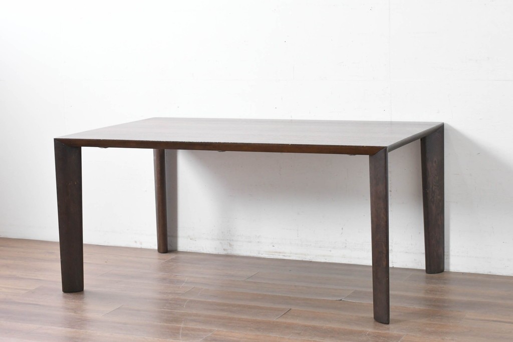 中古　カリモク家具(karimoku)　DU5200　オーク材　シャープなラインが際立つダイニングテーブル　定価約27万円　(R-087119)