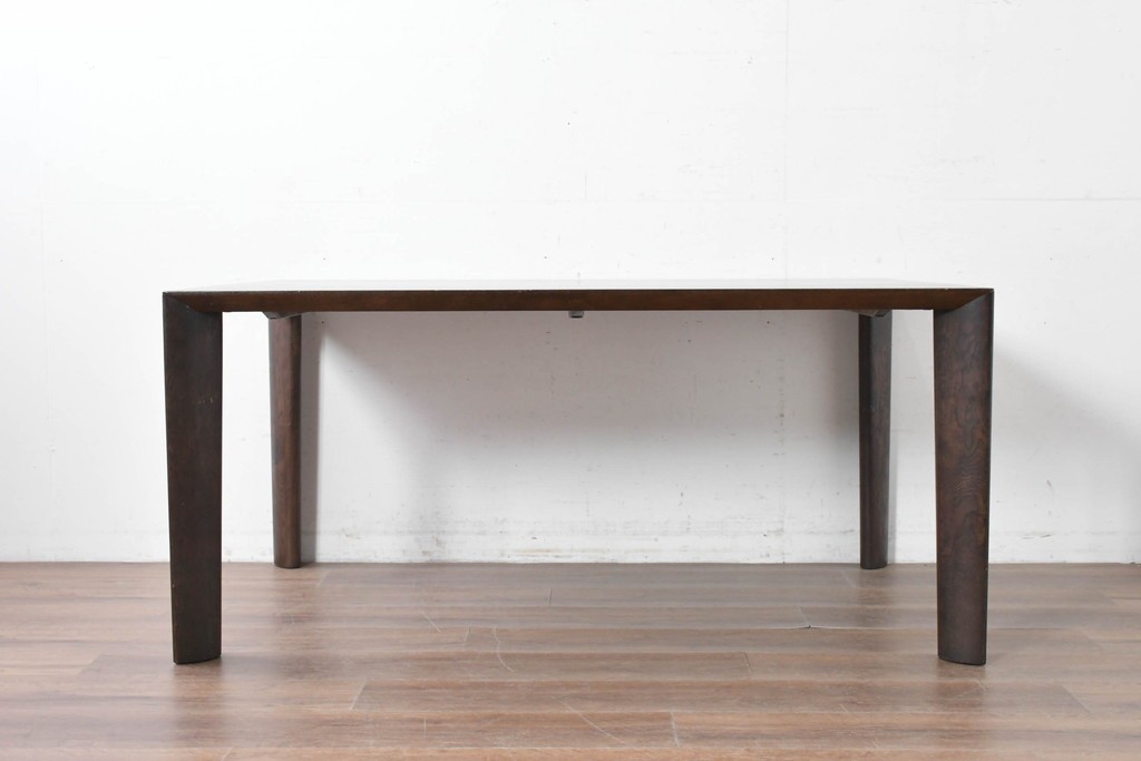 中古　カリモク家具(karimoku)　DU5200　オーク材　シャープなラインが際立つダイニングテーブル　定価約27万円　(R-087119)