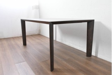 中古　カリモク家具(karimoku)　DU5200　オーク材　シャープなラインが際立つダイニングテーブル　定価約27万円　(R-087119)