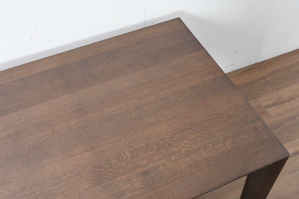 中古　カリモク家具(karimoku)　DU5200　オーク材　シャープなラインが際立つダイニングテーブル　定価約27万円　(R-087119)