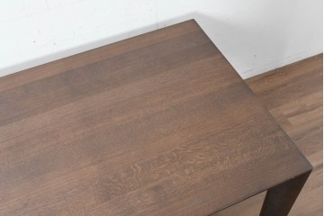 中古　カリモク家具(karimoku)　DU5200　オーク材　シャープなラインが際立つダイニングテーブル　定価約27万円　(R-087119)