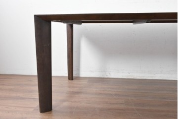 中古　カリモク家具(karimoku)　DU5200　オーク材　シャープなラインが際立つダイニングテーブル　定価約27万円　(R-087119)