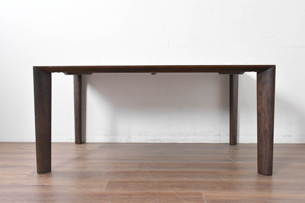 中古　カリモク家具(karimoku)　DU5200　オーク材　シャープなラインが際立つダイニングテーブル　定価約27万円　(R-087119)