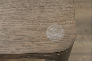 中古　カリモク家具(karimoku)　オーク材　DD4730　すっきりとした角丸デザインのダイニングテーブル　定価約24万円　(R-087120)