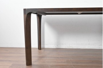 中古　カリモク家具(karimoku)　オーク材　DD4730　すっきりとした角丸デザインのダイニングテーブル　定価約24万円　(R-087120)