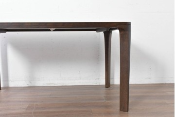 中古　カリモク家具(karimoku)　オーク材　DD4730　すっきりとした角丸デザインのダイニングテーブル　定価約24万円　(R-087120)