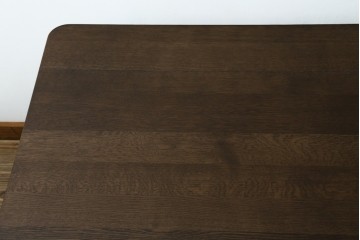 中古　カリモク家具(karimoku)　オーク材　DD4730　すっきりとした角丸デザインのダイニングテーブル　定価約24万円　(R-087120)