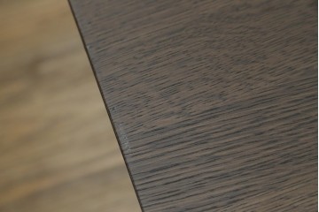 中古　カリモク家具(karimoku)　オーク材　DD4730　すっきりとした角丸デザインのダイニングテーブル　定価約24万円　(R-087120)