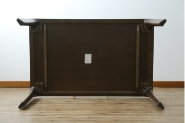 中古　カリモク家具(karimoku)　オーク材　DD4730　すっきりとした角丸デザインのダイニングテーブル　定価約24万円　(R-087120)