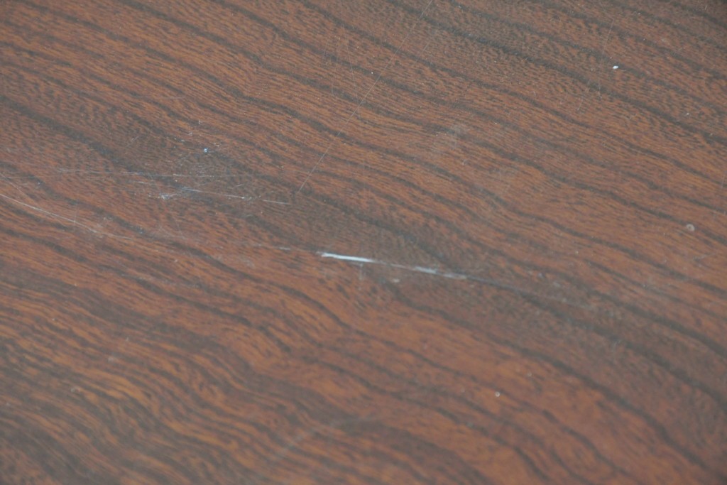 中古　職人手作りの特注品　総欅(ケヤキ)材　一枚板　自然の造形を活かした囲炉裏付きダイニングテーブル　製作費約150万円　(R-087121)