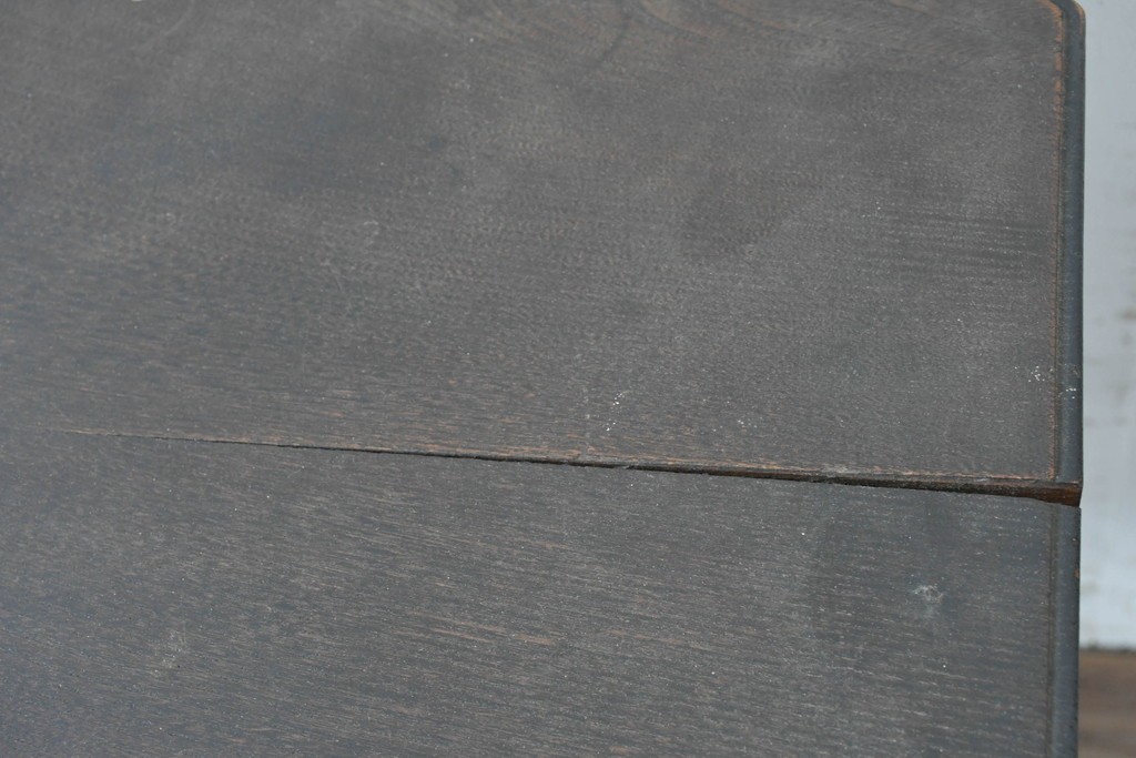 和製アンティーク　大正ロマン　希少デザイン　透かし彫り入りのオクタゴンテーブル　(R-087122)